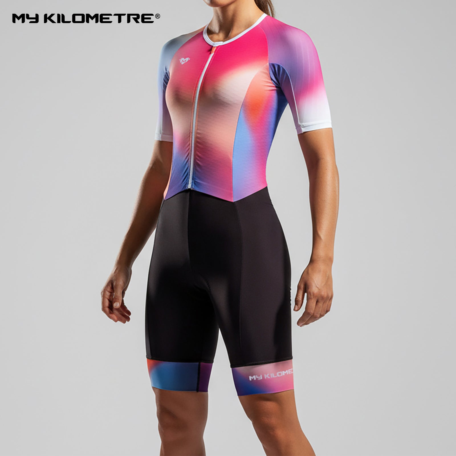 MY KILOMETRE Women's Triathlon Suit Short Sleeve