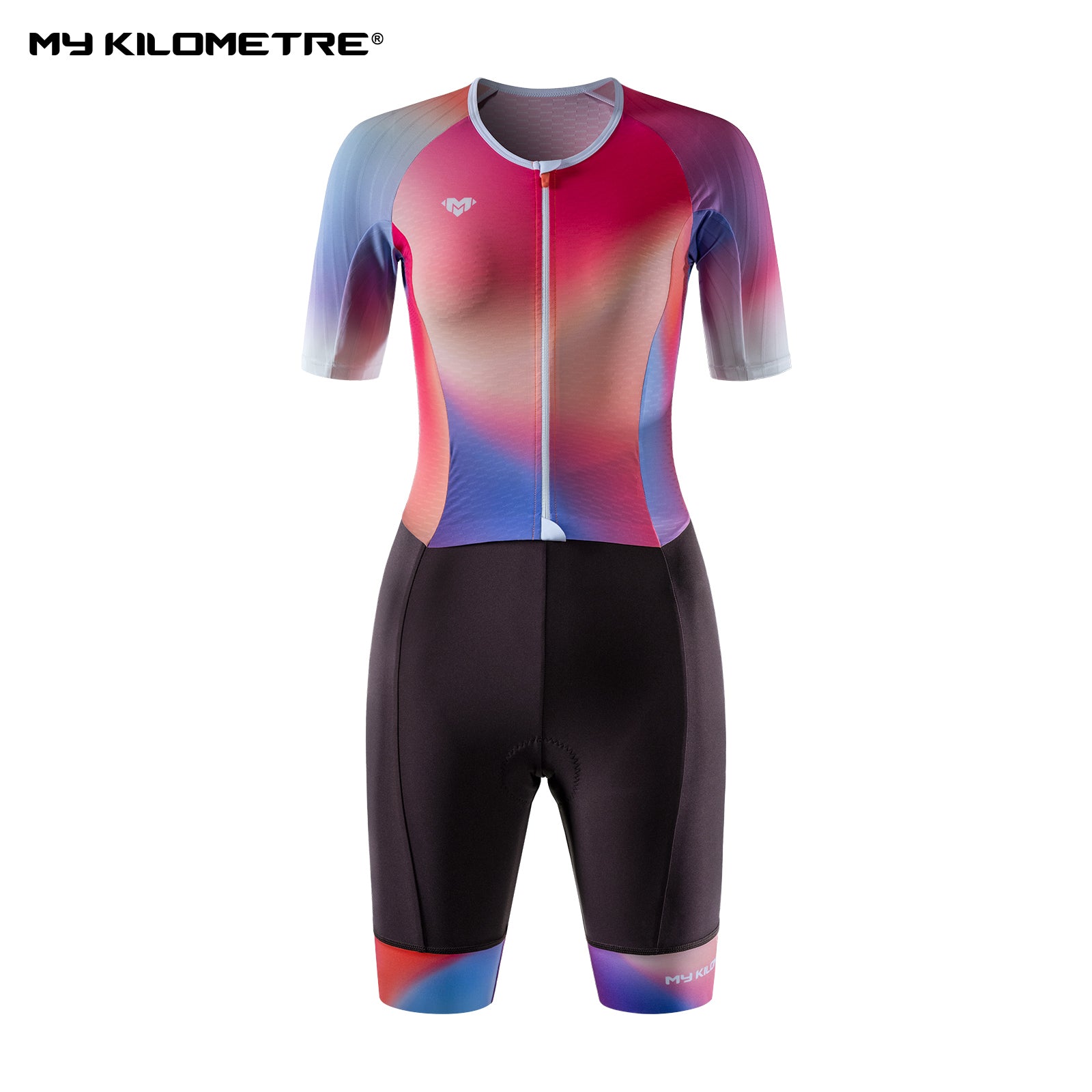 MY KILOMETRE Women's Triathlon Suit Short Sleeve