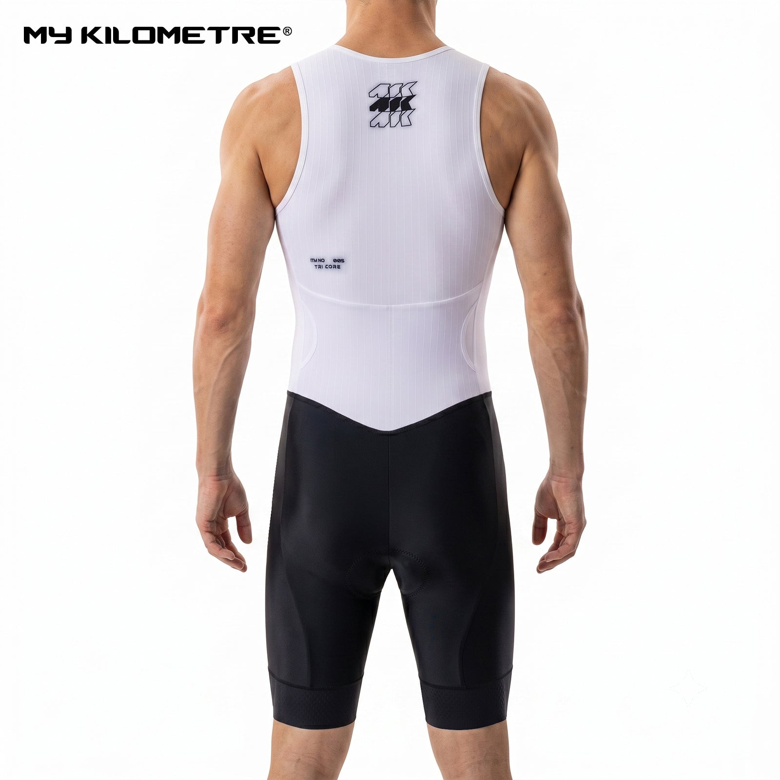 MY KILOMETRE Men's Sleeveless Triathlon Suit