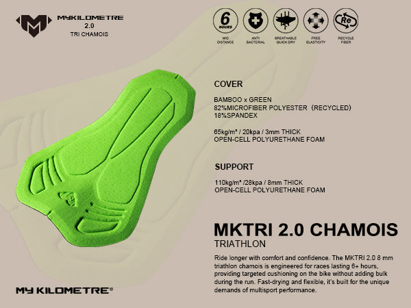 MY KILOMETRE Women’s Tri Shorts