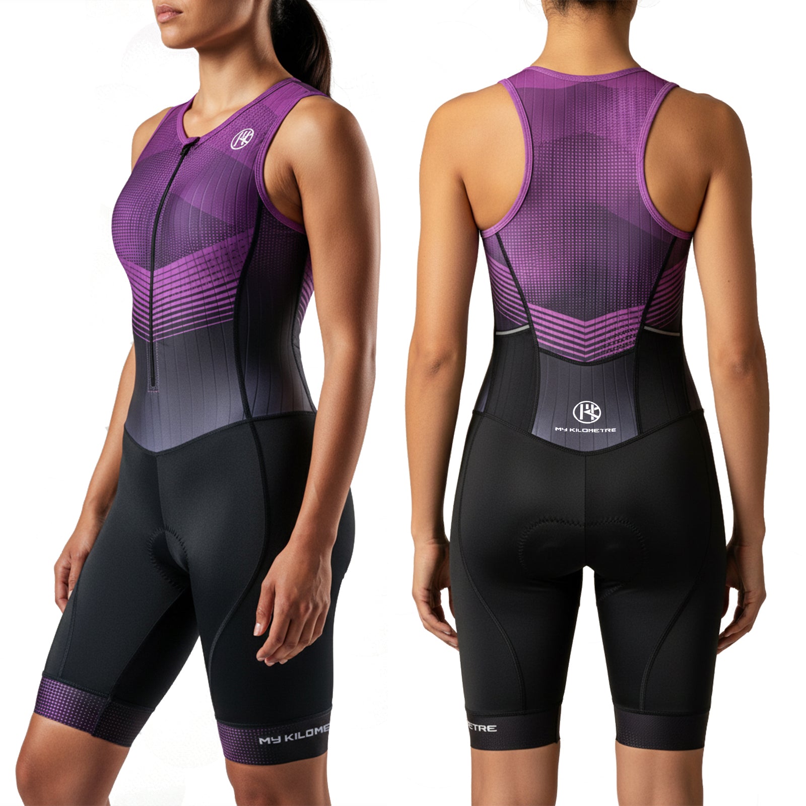 MY KILOMETRE Women's Sleeveless Triathlon Suit