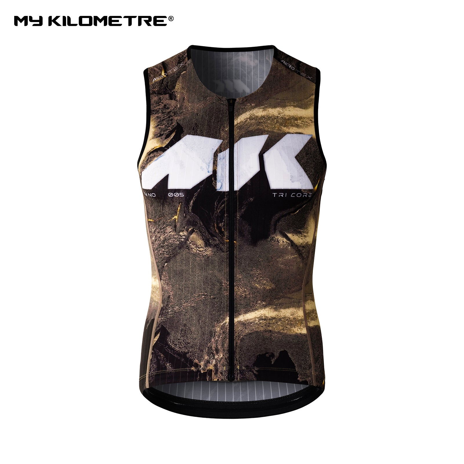 MY KILOMETRE CORE Men's Sleeveless Triathlon Top