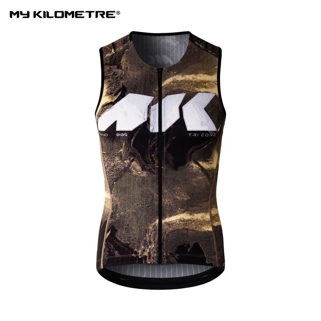 MY KILOMETRE CORE Men's Sleeveless Triathlon Top
