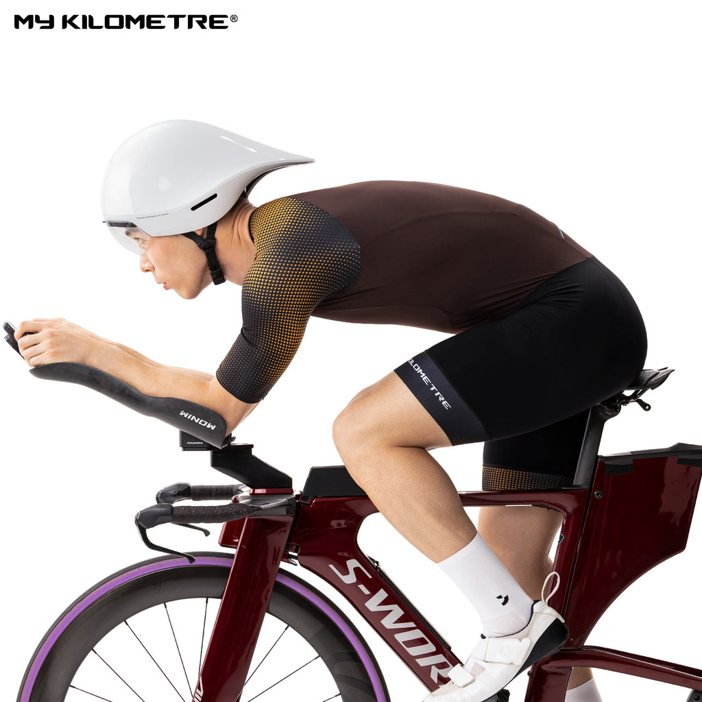 MY KILOMETRE Men's Short Sleeve Triathlon Suit