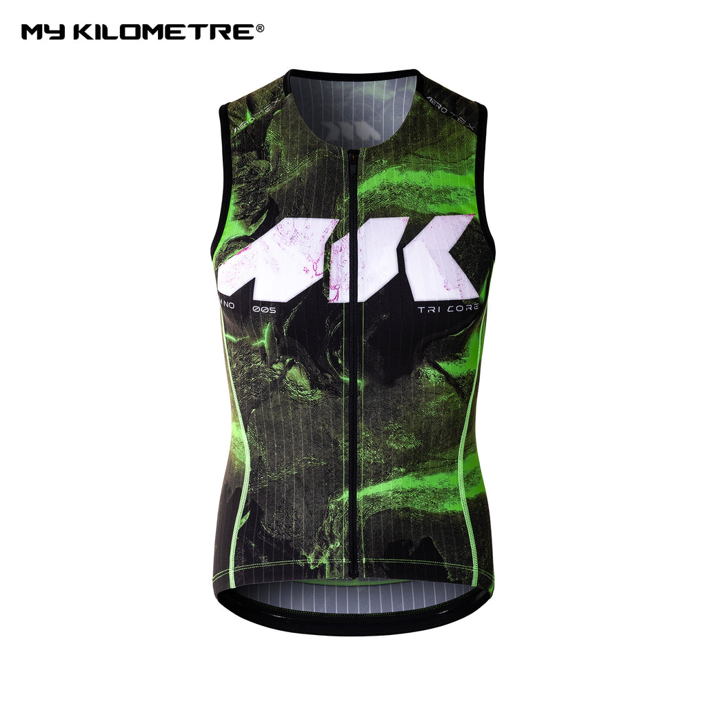 MY KILOMETRE CORE Men's Sleeveless Triathlon Top