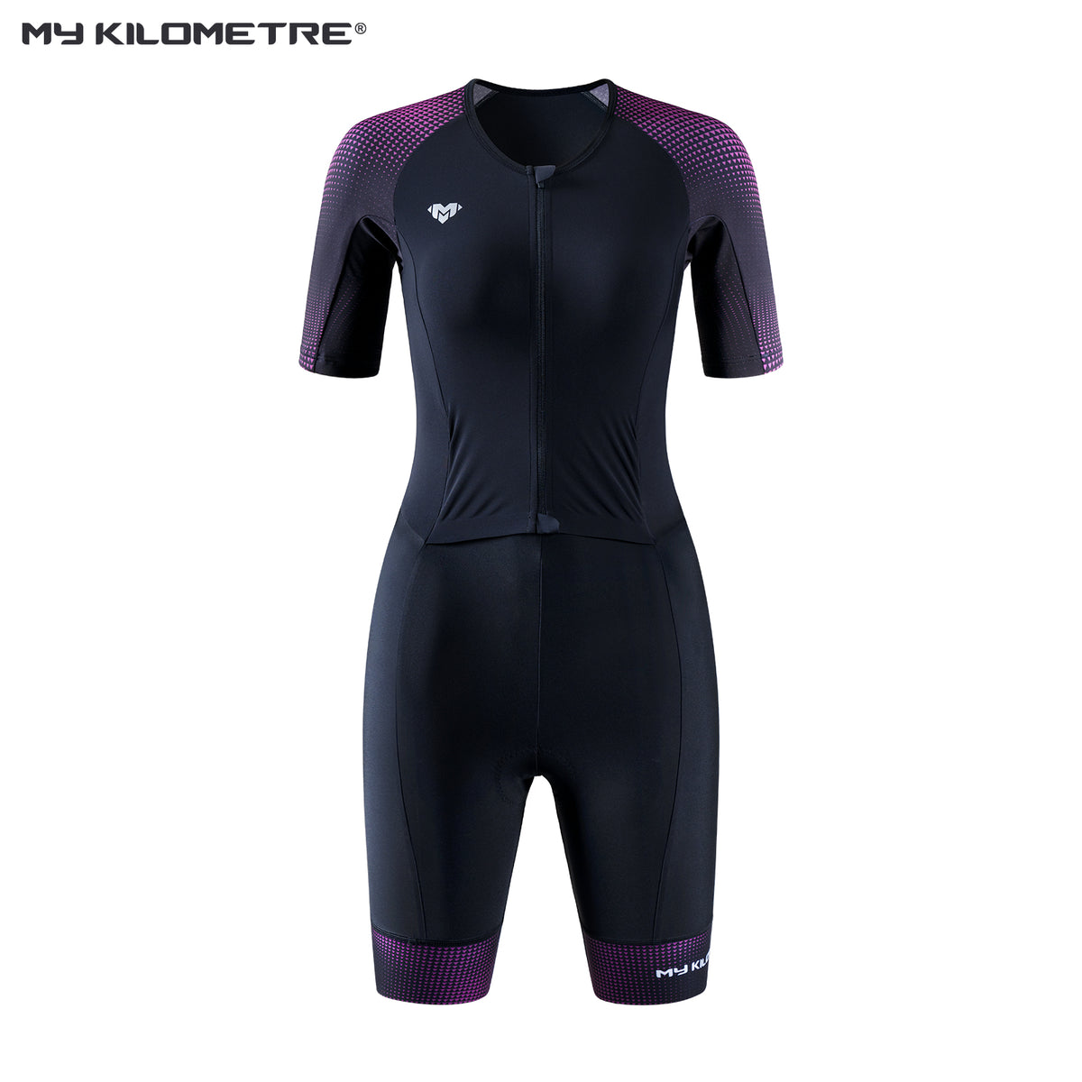 MY KILOMETRE Women's Short Sleeve Triathlon Suit