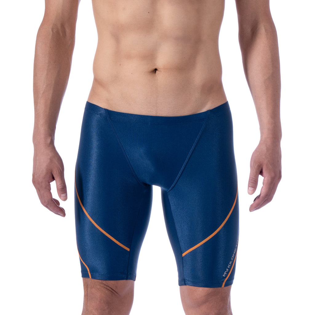 MY KILOMETRE Men's PBT Durable Training Swim Jammers