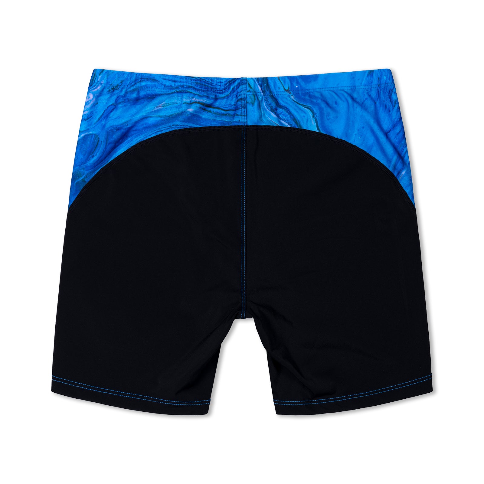 MY KILOMETRE Men's Square Leg Athletic Swim Jammers