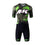 MY KILOMETRE Men's Short Sleeve Woven Triathlon Suit