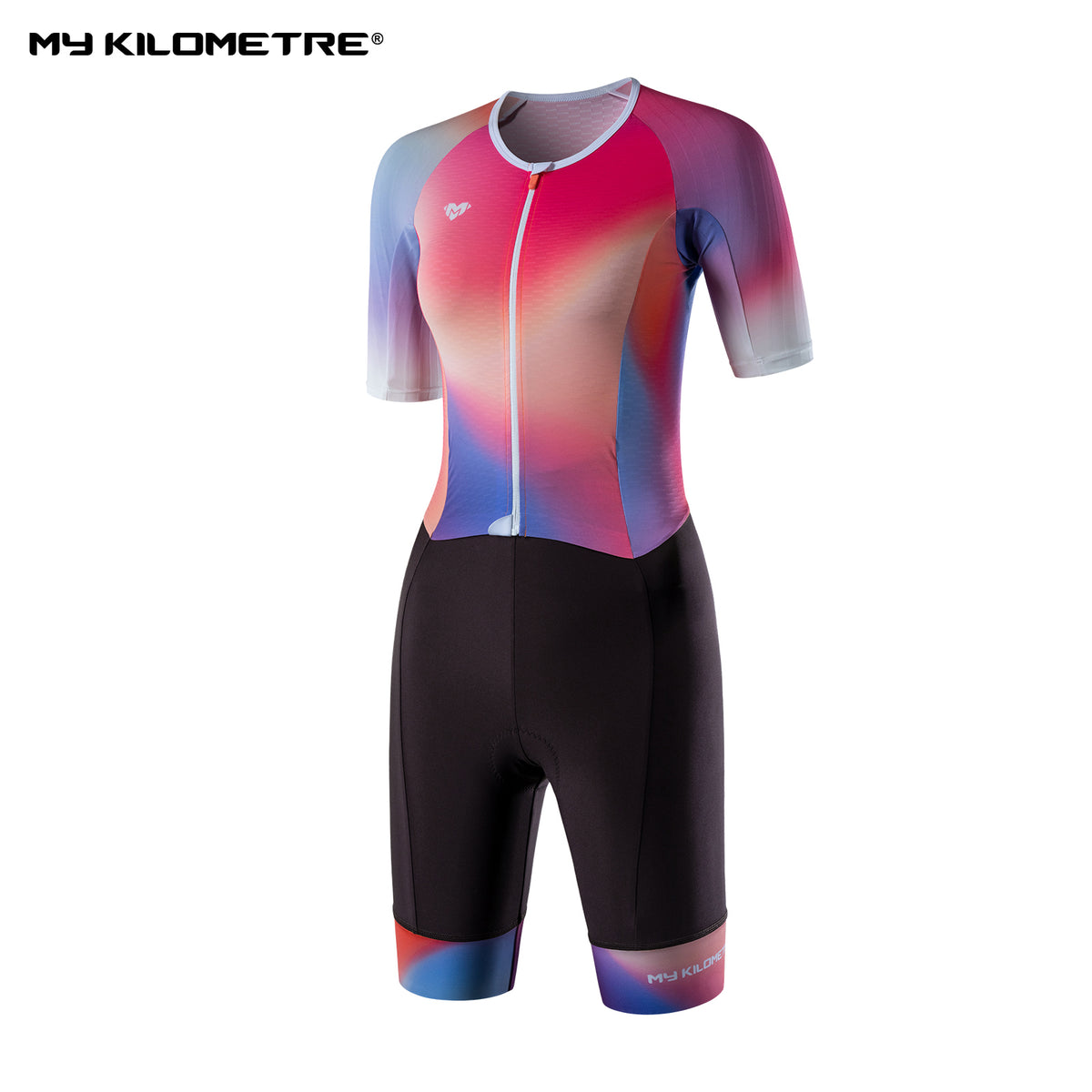 MY KILOMETRE Women's Triathlon Suit Short Sleeve