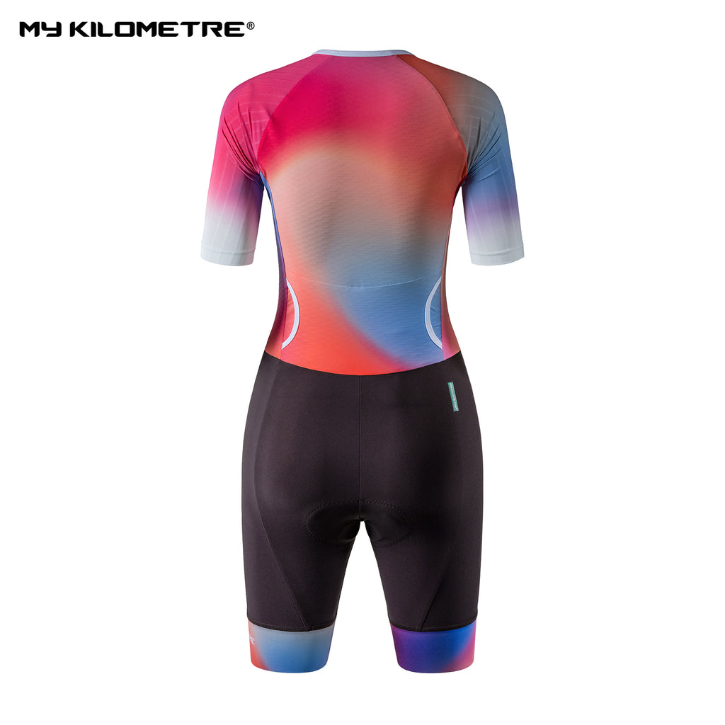 MY KILOMETRE Women's Triathlon Suit Short Sleeve