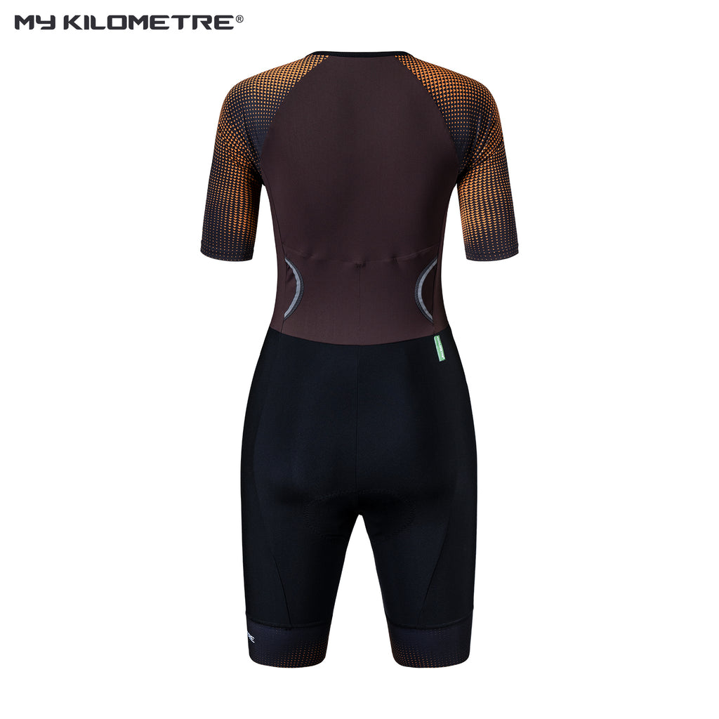 Woman Short Sleeve Triathlon Suit