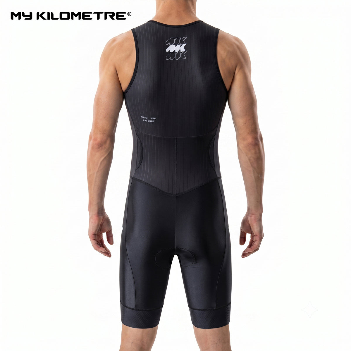 MY KILOMETRE Men's Sleeveless Triathlon Suit