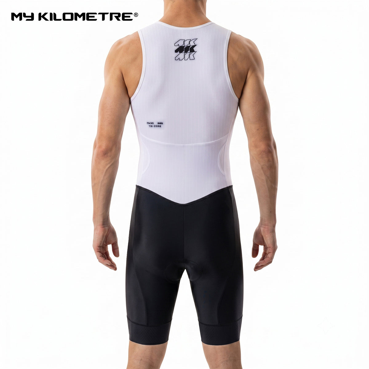 MY KILOMETRE Men's Sleeveless Triathlon Suit