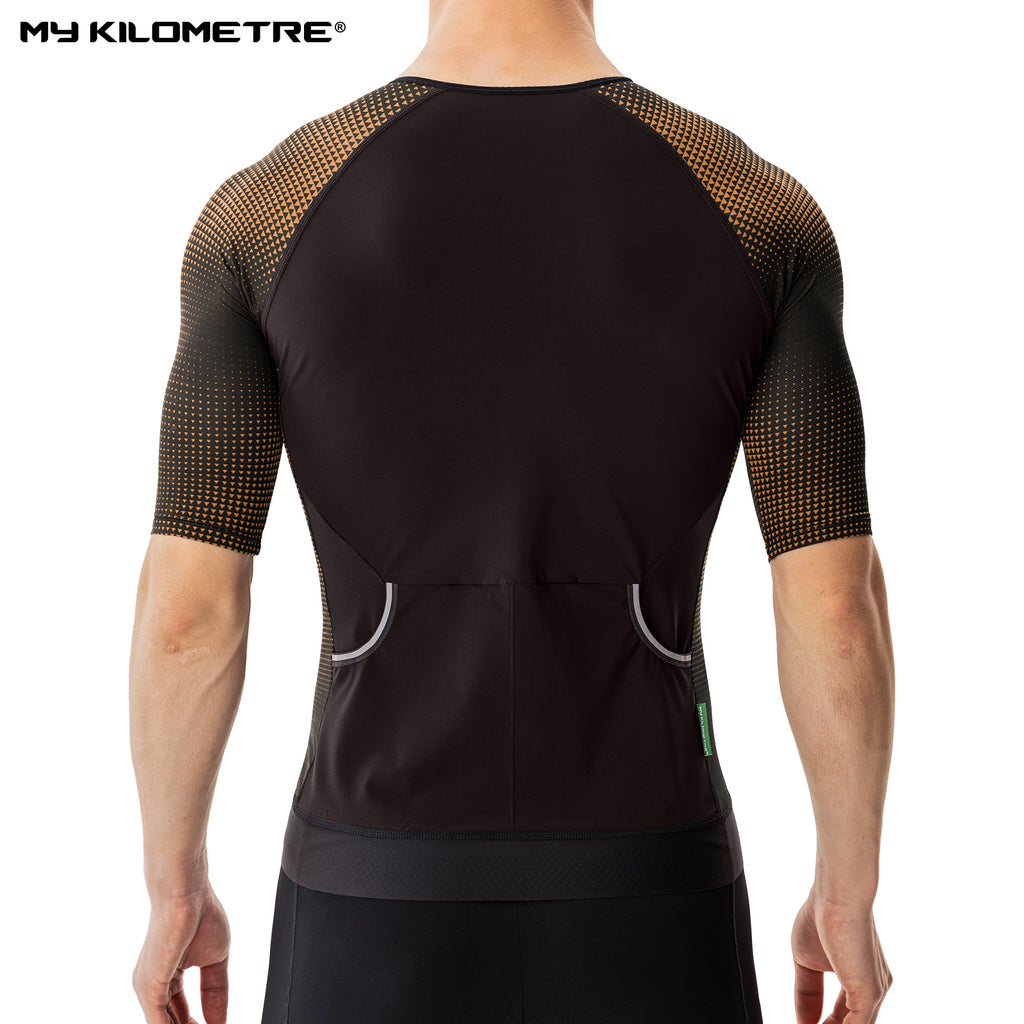 MY KILOMETRE Men's Triathlon Short Sleeve Top