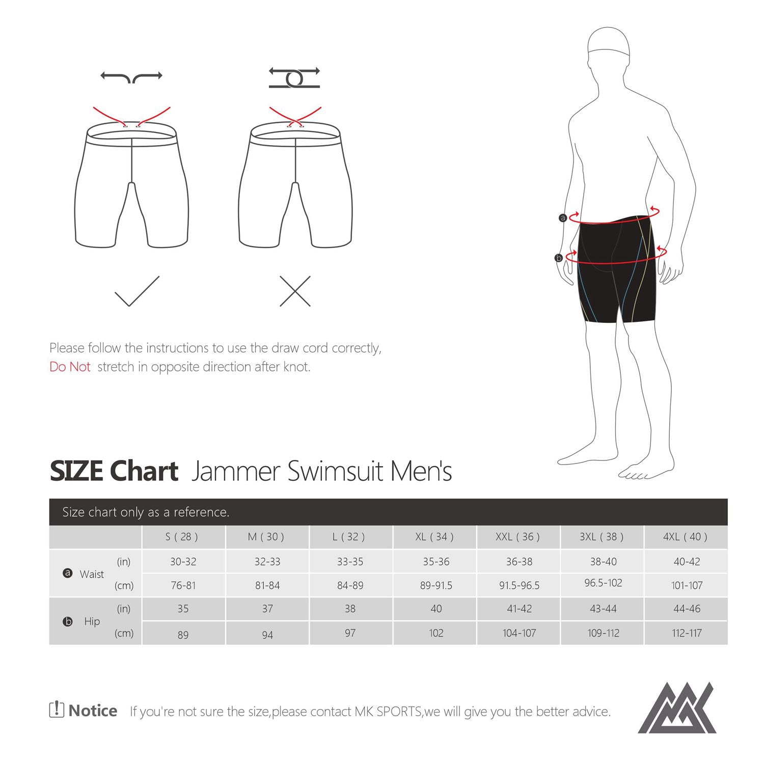 Swim Jammer Swimsuit For Men
