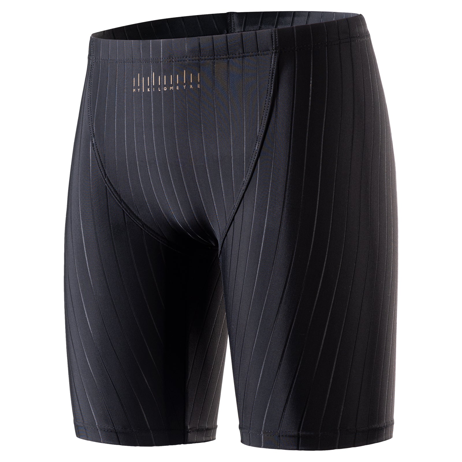 Boy Swim Jammer Black and Blue Jammer